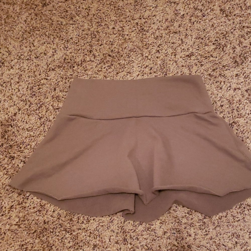 NWOT Olive Green Skater Flare Skirt